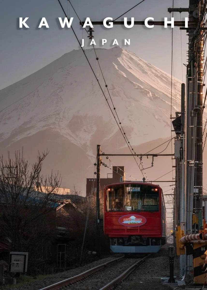 Lienzo Paisaje Tokyo Pastel - Poster Anime Ciudad Japonesa Kyoto | Arte Decorativo Sin Marco